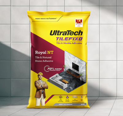 Ultratech Tilefixo NT Grey Tile Adhesive 20kg Bag