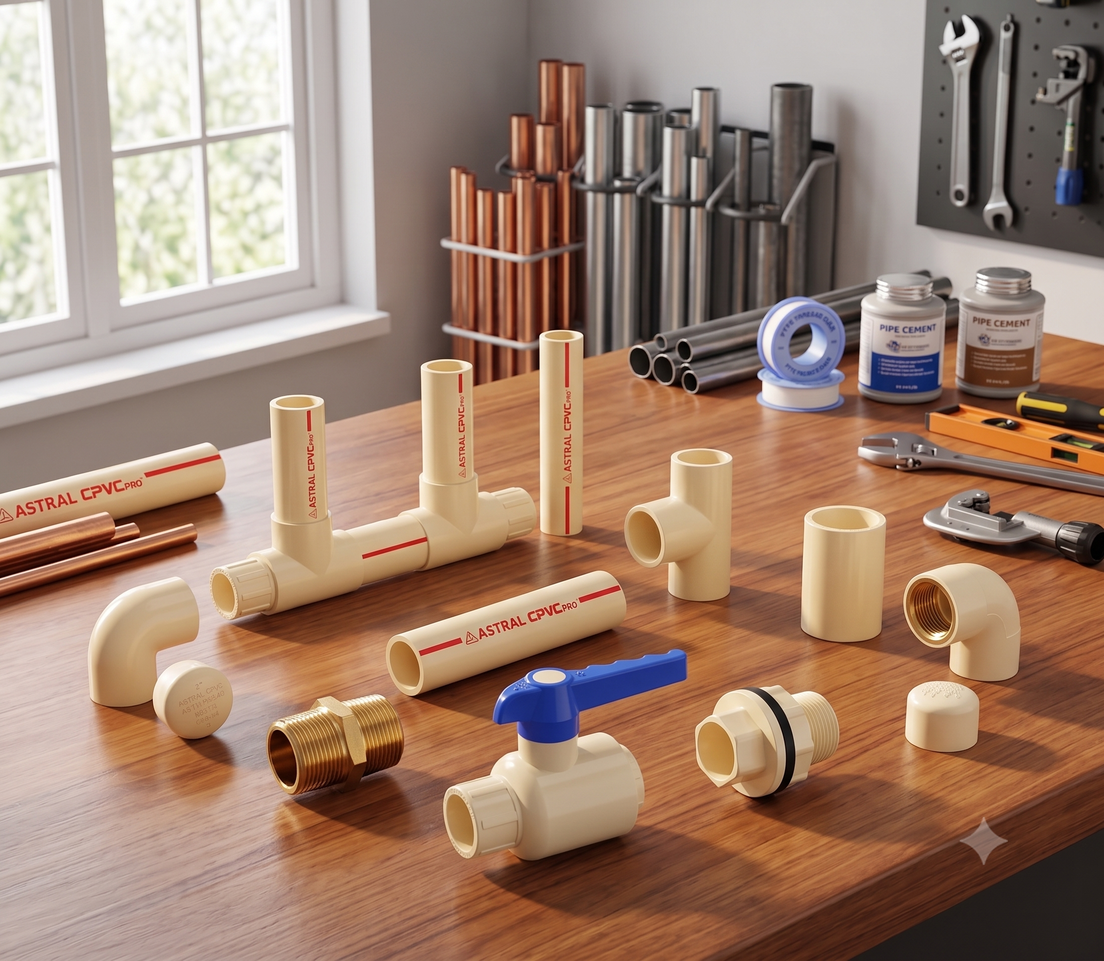 CPVC Pipes and Fittings
